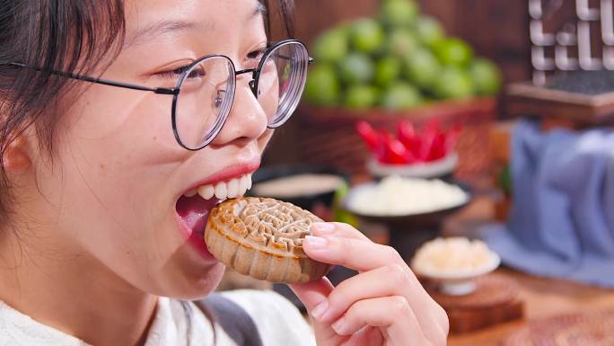 荞麦苏子月饼