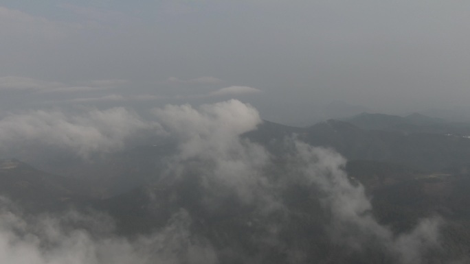 楚雄 双柏 彝族 航拍 云 山 云海