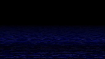 蓝色粒子海洋透明通道背景素材视频素材