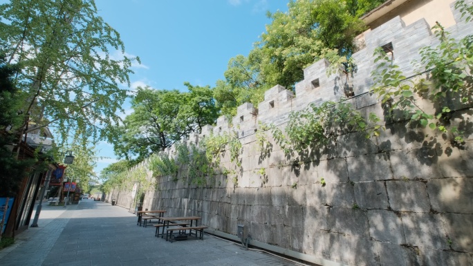 广西桂林靖江王府王城景区古城墙城门