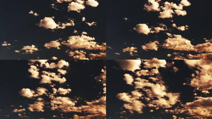 【HD天空】暗日黄昏天光云影少云旧日时光