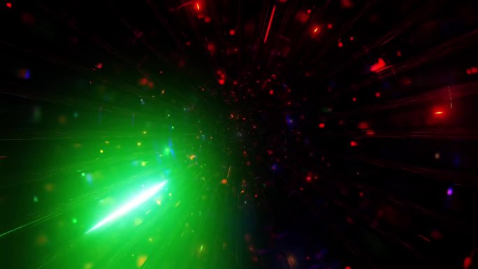 2K无限科幻宇宙光线穿梭视频素材