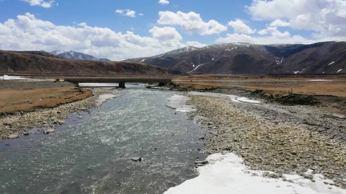 山川河流 生态风光 水资源 冰河融化 春