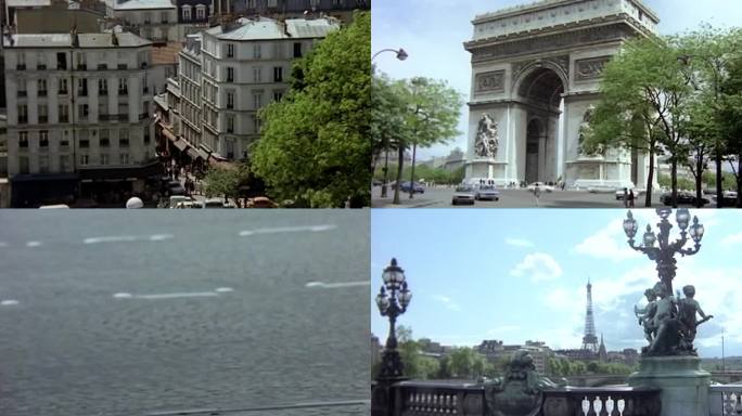 70年代巴黎风景一组