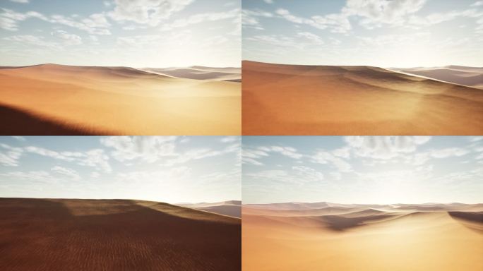 4K高温的沙漠
