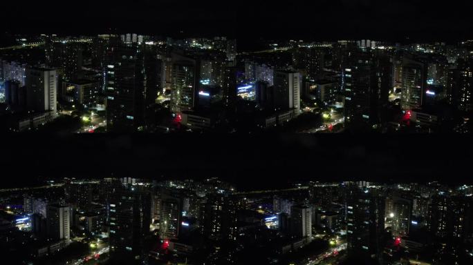 台州温岭建筑业大厦夜景DJI_0870