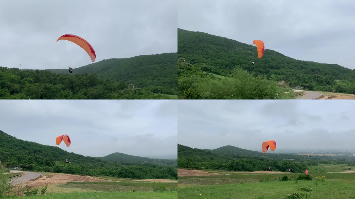 滑翔伞降落