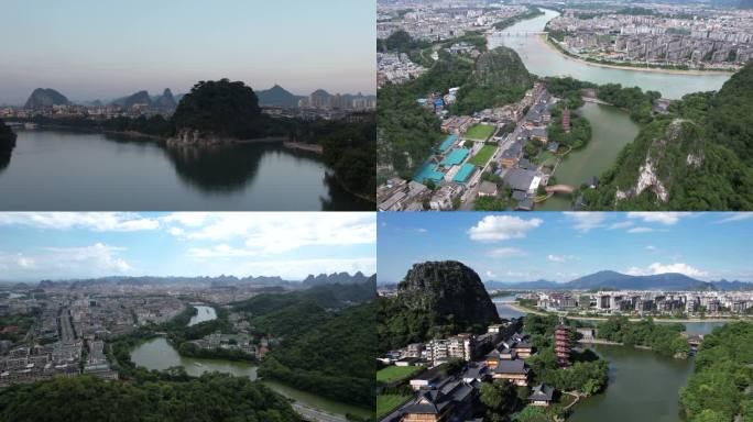 桂林市旅游景点4k航拍合集-02