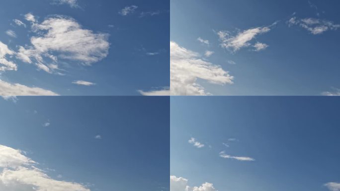 【4K】蓝天白云延时摄影41秒