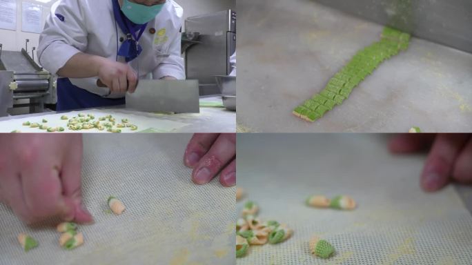 山西面食之猫耳朵制作实拍视频