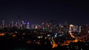 大连城市夜景视频素材