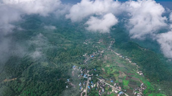 大足巴岳山航拍