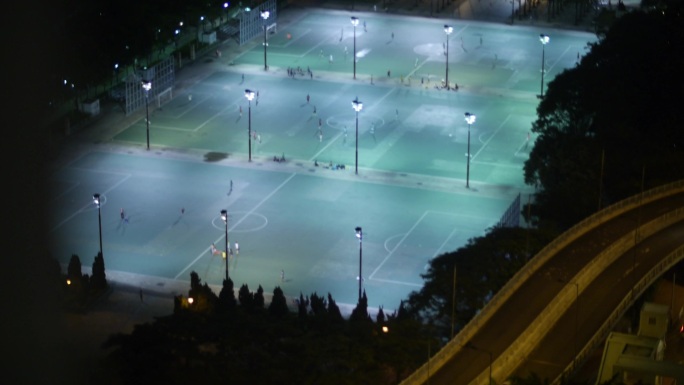 香港维多利亚公园硬地足球场 铜锣湾运动场