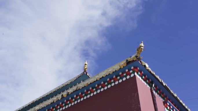 西藏 色达 五明佛学院 转经筒 虔诚佛教