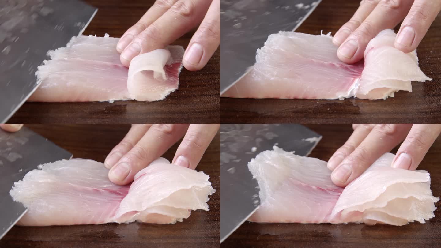 【切鱼】海鲜市场肥美三文鱼切割做菜备用 | iTravel-美食视频-搜狐视频