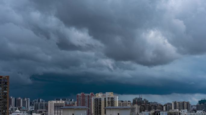 城市雨景-延时