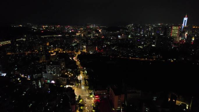 广州航拍 城市航拍 夜景航拍