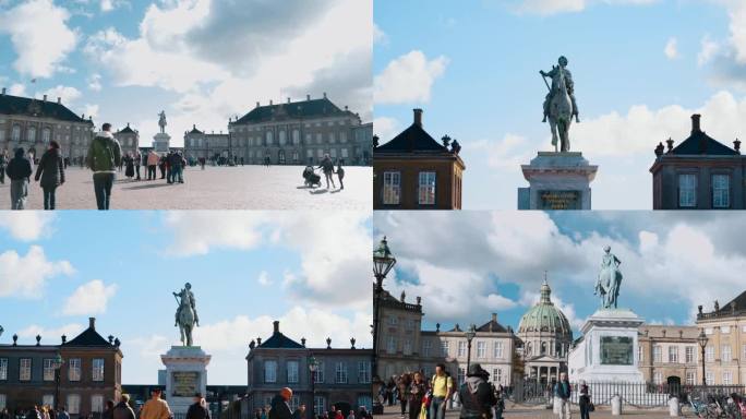 丹麦哥本哈根王宫阿美琳堡