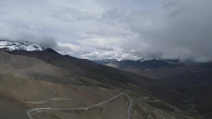 西藏山南 库拉岗日雪山 4K航拍