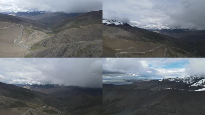西藏山南 库拉岗日雪山 4K航拍