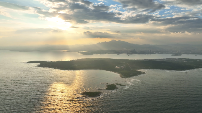 【4K】黄岛区连三岛景区