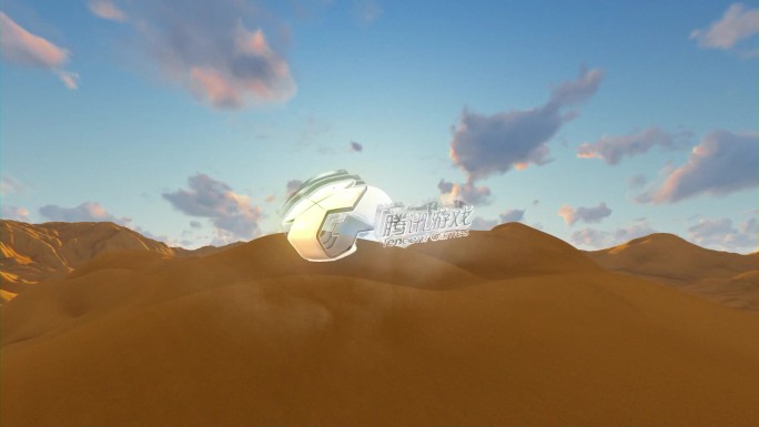 沙漠燃热logo展示片头企业（无插件）