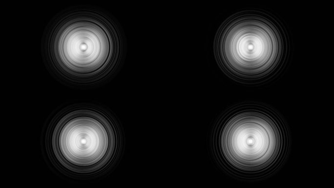 4K圆圈扩散涟漪无缝循环