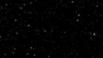 4K星星闪烁粒子 1-3视频素材