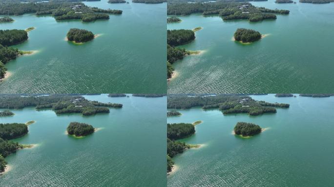 水库、湖泊、山水航拍空镜