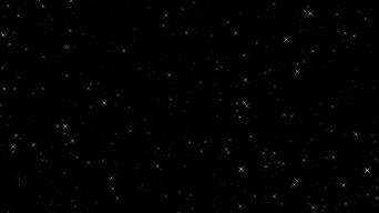 4K星星闪烁粒子 1-4视频素材