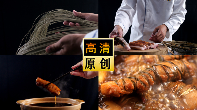 把子肉-回锅肉-红烧肉-东坡肉-创意拍摄