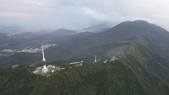 【正版素材】深圳梧桐山和深圳市区