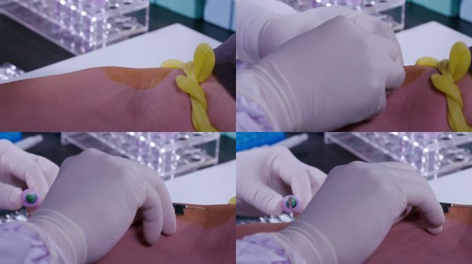 医学检验看病验血扎针采血献血