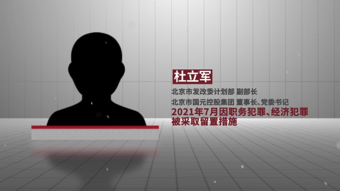 反腐警示嫌疑人介绍