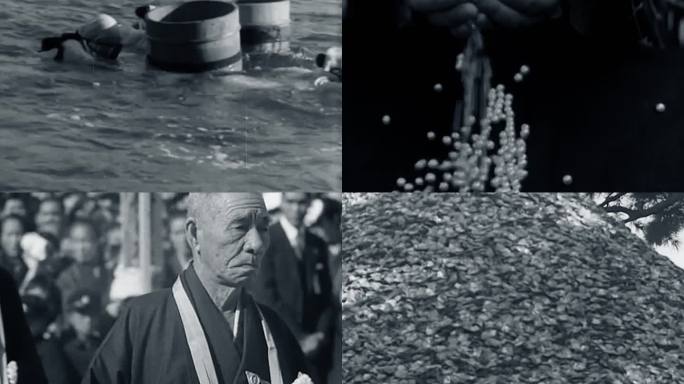 30年代日本珍珠捕鱼渔民节日