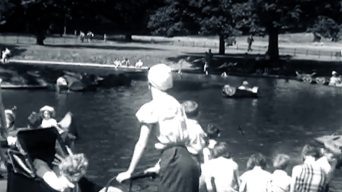 30年代伦敦公园视频素材
