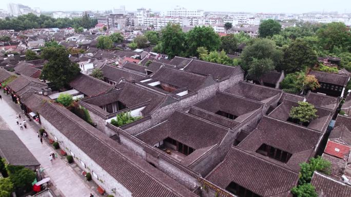 扬州东关街古建筑 航拍