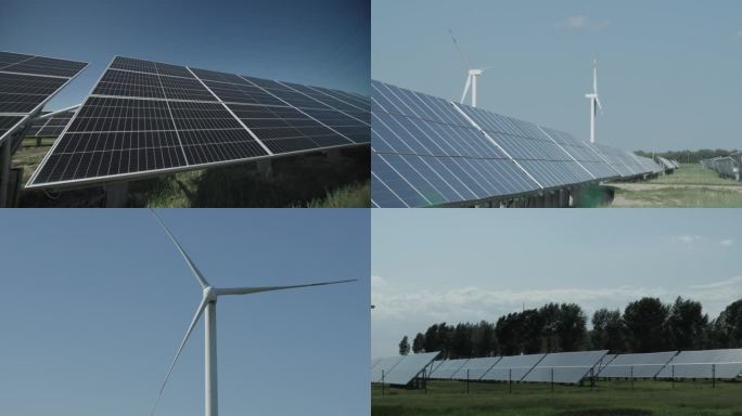 白城光伏发电基地新能源