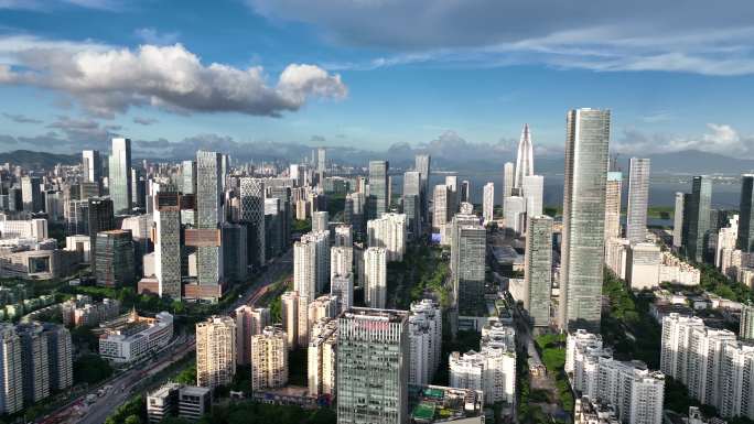 深圳南山区全景