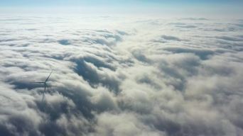 云海，极端气候下的云海对流，难得一见。视频素材