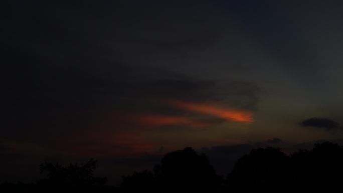 晚霞  云彩 实拍素材 写实 日落 夕阳