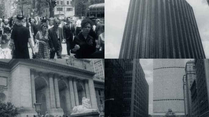 60年代美国纽约曼哈顿