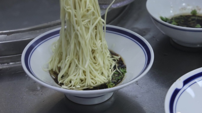 干拌面 扬州 美食  下面条  馄饨