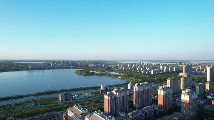 大庆城市风貌4K航拍