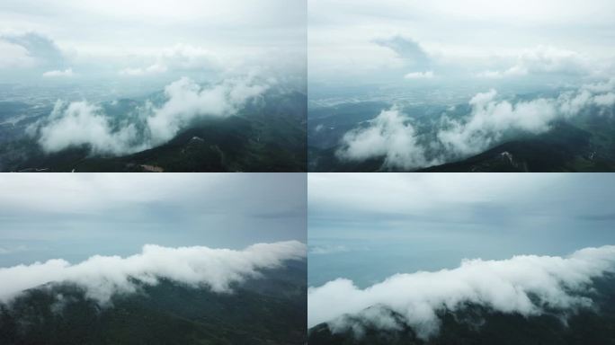 山脉 山川 云龟山云海 重庆云龟山