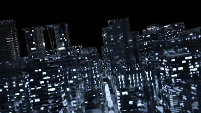 虚拟城市科技穿梭 C4D AE工程