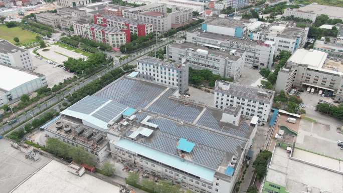 产业园屋顶太阳能发电