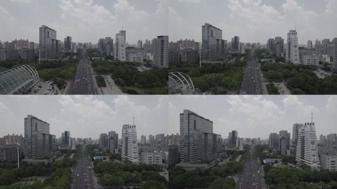张家港地标建筑城市4K航拍