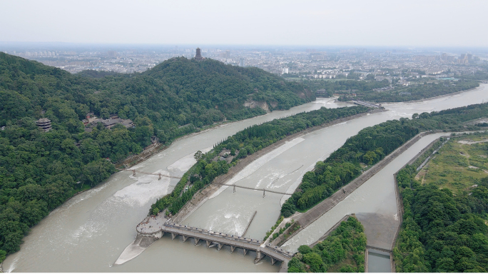 都江堰自然风景