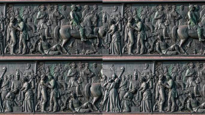 德国柏林胜利纪念柱浮雕